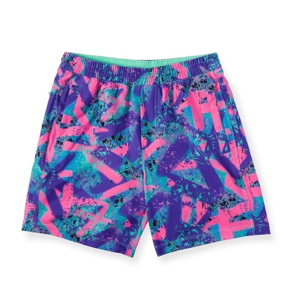 Birddogs Lined Athletic Gym Shorts Mens Size S Multicolored